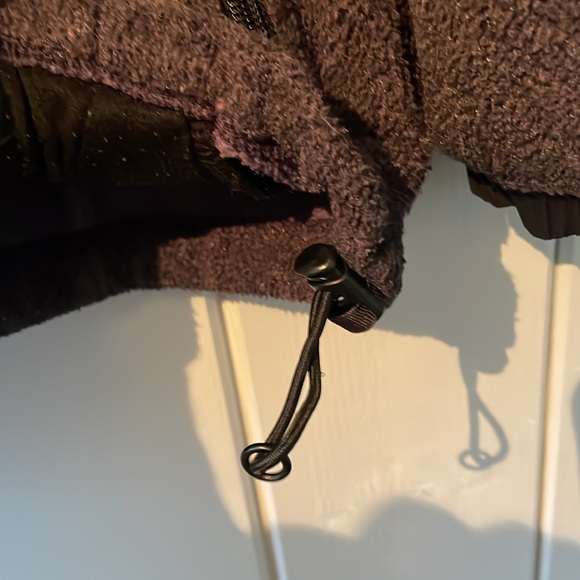 🔥5/$20🔥Vintage The North Face Fleece Full Zip Jacket Aubergine Size Large Women - Picture 5 of 13